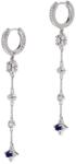 Emporio Armani ezüst fülbevaló EG3602040 - ezüst Univerzális méret