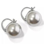 HARAHU PE-20779 Fülbevaló - Ezüst/Szürke KP20779