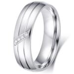 HARAHU Inel Fidelity pentru damă - Argint / 52 mm KP17546