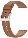  LEATHER Bőrszíj Garmin Forerunner 165 világosbarna színhez