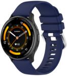  RUBBER Cserélhető szíj Garmin Venu 3 sötétkékhez