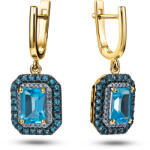 Pótolhatatlan Madison topáz fülbevaló 4, 75 ct KU2079YN