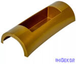 Műanyag domború tégla forma tál 30x13x6cm - Arany