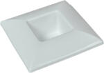  Műanyag tál négyzet alakú fehér M6x17x17cm