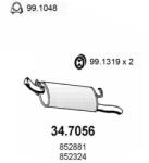 ASSO Toba esapament finala ASSO 34.7056 (34.7056) - automobilus