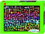 Heye Puzzle Heye din 1000 de piese - Erou in culorile curcubeului, John Burgerman (29786) Puzzle