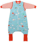 Slumbersac Sac de dormit cu picioruse si maneca lunga detasabila Farmyard 130 cm + manseta 2.5 Tog - Slumbersac (CJ976-25FSN)