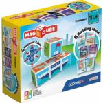 Geomag Set de cuburi magnetice Geomag - Magicube, Vehicule, 7 piese (G122) Jucarii de constructii magnetice