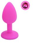 Guilty Toys Dop Anal Silicone Buttplug, Small, Roz/Roz, Guilty Toys