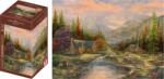 Schmidt Spiele - Puzzle Thomas Kinkade: Sierra Paradise - din lemn - 1 000 piese Puzzle