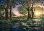 Schmidt Spiele - Puzzle Magia dimineții la lac - 1 000 piese Puzzle
