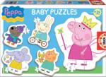 Educa - Puzzle 4in1 Baby Piggy Peppa și prietenii - 1 - 39 piese Puzzle