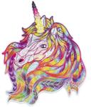 Wood Trick Puzzle colorat din lemn - unicorn