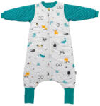 Slumbersac Sac de dormit cu picioruse si maneca lunga detasabila Polar Pals 130 cm + manseta 2.5 Tog (CJ966-25FSN)