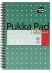 Pukka Pad Spirálfüzet, A5, vonalas, 100 lap, PUKKA PAD, "Metallic Jotta (PUPJJM021V) - tonerprint