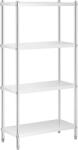 Royal Catering Rozsdamentes acél polc - 90 x 40 x 180 cm - Royal Catering - 200 kg (RCER-9040)