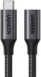 UGREEN US372 USB-C-USB-C Gen2 hosszabbító kábel, 0, 5m (fekete) (45172) - scom