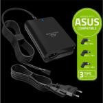 ADVANCE Notebook töltő - Universal Charger for ASUS Laptops (90W, 4 csatlakozó, automata feszültség érzékelés, fekete) (CHG-090AS)