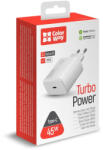 ColorWay USB töltő adapter, Power Delivery Port PPS USB Type-C (45W) white (CW-CHS034PD-WT) - tobuy