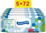 Superfresh antibakteriális törlőkendő, 5× 72 darab (360 darab) (BABY23207s5)