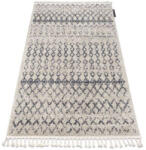 Berber Szőnyeg BERBER AGADIR G0522 krém / szürke Rojt shaggy 160x220 cm (GR2800)