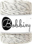 Bobbiny 3PLY Macramé Rope 3 mm 50 m Silver Twist Zsinór (TS-E041)