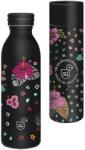 Ars Una Ars Una: Black Hibiscus duplafalú fém kulacs díszdobozban 600ml (56333947) - innotechshop