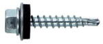STARK FIX Surub autoforant STARKFIX, cu cap hexagonal si saiba EPDM, pentru metal, 4, 8x25, zincat, 250buc (281426) - pcone
