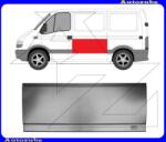 NISSAN INTERSTAR 2004.02-2010.01 /X70/ Oldalfal felső rész bal (1275x460mm) "tengelytáv: minden kivitelhez" (külső javítólemez) POTRYKUS 604183-2