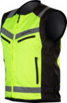 Nordcode Hi-Vision Bărbătesc Vestă de motocicletă 4 Sezoane Βlack/Fluo NOR000VES06 (NOR000VES06)