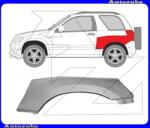 SUZUKI VITARA / GRAND VITARA 2010.01-2015.04 Hátsó sárvédő javítóív bal "3 ajtós" POTRYKUS P74268381