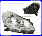 RENAULT CLIO 3 2005.10-2008.12 Fényszóró jobb (H7/H7) króm házas (motor nélkül) DEPO 551-1156R-LD-EM