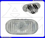 RENAULT CLIO 2 2001.06-2005.09 Oldalindex fehér, oldalfüggetlen (foglalat nélkül) 551-1403N-UE-C