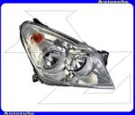 OPEL ASTRA H 2007.03-2014.05 /A04/ Fényszóró jobb króm házas (H7/H1) motorral DEPO 442-1140RMLEMN1