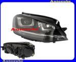 VW GOLF 7 2012.10-2016.10 /5G/ Fényszóró jobb Bi-XENON (D3S/H7/H21W) kanyarkövetős, nappali fénnyel, motorral (izzó és elektronika nélkül) VALEO 044924