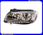 BMW X1 E84 2009.09-2012.06 Fényszóró bal fekete házas (H4/H7) (motor nélkül) DEPO 444-1173L-LDEM2