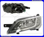 CITROEN JUMPER 4 2014.01-2023.12 Fényszóró bal (2xH7/W21/5W) króm keretes, nappali fénnyel, motorral TYC 20-14776-05-2