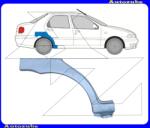 FIAT SIENA 1996.01-2000.12 Hátsó sárvédő javítóív jobb POTRYKUS P736132