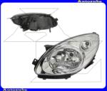 RENAULT TWINGO 2 2007.08-2011.12 Fényszóró bal króm házas (H4) (motor nélkül) DEPO 551-1173L-LDEM1