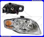 AUDI A4 B7 2004.11-2007.10 /8E/ Fényszóró jobb (H7/H7) sárga indexes, motorral DEPO /RENDELÉSRE/ 446-1109R-LD-EM