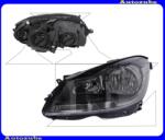MERCEDES C W204 2011.04-2014.01 Fényszóró bal fekete házas (H7/H7) motorral TYC 20-12980-15-2