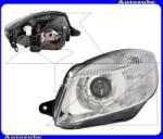 Skoda ROOMSTER 2006.03-2010.03 /5J/ Fényszóró bal projektoros (H7/W5W/PY21W) manuális DEPO /RENDELÉSRE/ 665-1115L-LD-E