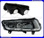 VW POLO 5 2014.05-2017.05 /6C/ Ködlámpa jobb + nappali fény, króm házas (H8/P21W) statikus kanyarkövető DEPO /RENDELÉSRE/ 441-2040R-UE