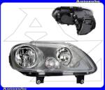 VW TOURAN 1/1 2003.04-2006.11 /1T/ Fényszóró jobb króm házas (H7/H1) (motor nélkül) "VISTEON-típusú" DEPO 441-1193R-LD-EM