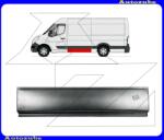 RENAULT MASTER 3 2010.04-2019.08 Oldalfal alsó rész bal 30x148cm "L2/L3 közép/hosszú-tengelytáv: 3682/4332mm" (külső javítólemez) POTRYKUS P60N18322