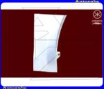 Skoda OCTAVIA 3 2013.02-2016.09. /5E/ Első sárvédő hátsó alsó rész jobb (javítólemez) KLOKKERHOLM 7522336