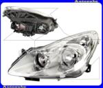 OPEL CORSA D 2006.09-2011.02 /S07/ Fényszóró bal króm házas (H7/H1) (motor nélkül) DEPO 442-1152L-LDEM1
