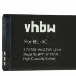 VHBW Baterie pentru Garmin GPS Mobile 10 / 10X, 700 mAh (BW800100953)