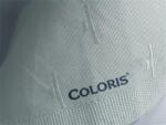 COLORIS Bélyegzőfesték, 50 ml, textilhez, COLORIS, „Berolin Ariston, fehér (ITSTK50F)