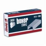 BOXER Tűzőkapocs, 24/6, horganyzott, BOXER (BOX246H) - becsiirodaker